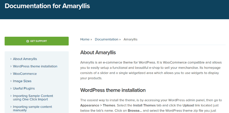 amaryllis documentation 