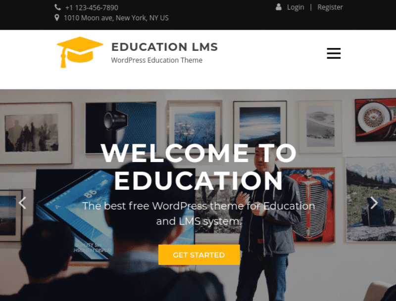 Education LMS theme