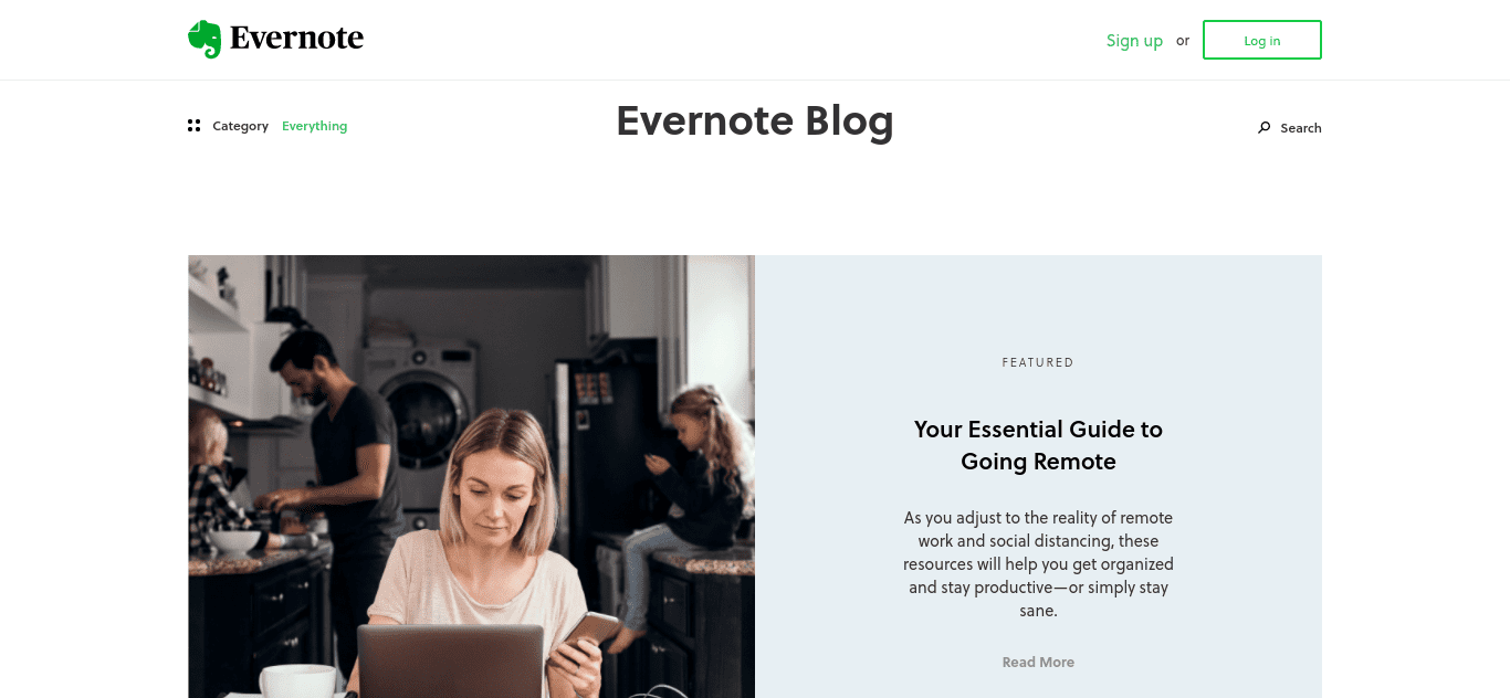 The Evernote Blog.