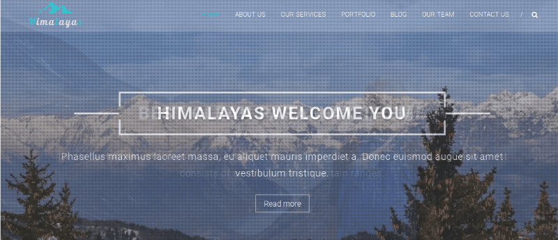 Himalayas theme
