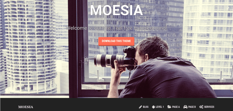 Moesia theme for WordPress