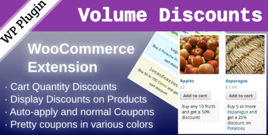 The WooCommerce Volume Discount plugin.